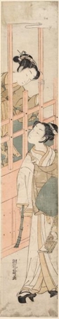 Isoda Koryusai: Man and Woman - Honolulu Museum of Art