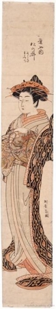 磯田湖龍齋: The Courtesan Matsunoi of the Matsubaya - ホノルル美術館
