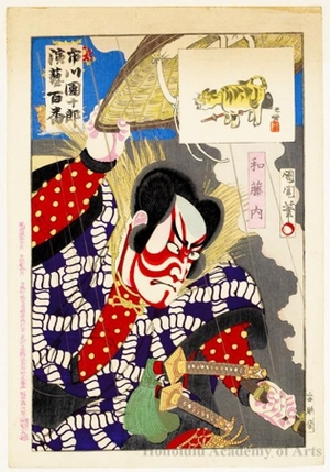 Toyohara Kunichika: Watönai - Honolulu Museum of Art