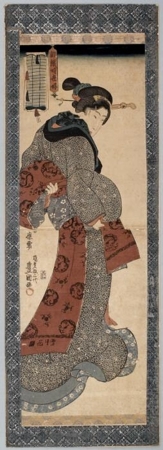 歌川国貞: Atsurae ori jisei konomi - ホノルル美術館