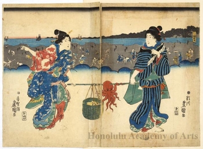 Utagawa Kunisada: Selfish Gathering - Honolulu Museum of Art