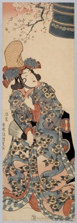 Japanese Print "Döjöji" by Utagawa Kunisada, 歌川国貞 (Utagawa Kunisada I (Toyokuni III))