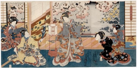 Utagawa Kunisada: Survey of Styles of Contemporary Beauties - Honolulu Museum of Art