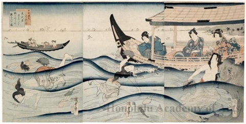Utagawa Kunisada II: Tale of Inaka Genji - Honolulu Museum of Art