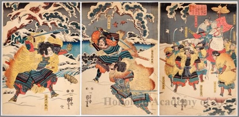 Utagawa Kuniyoshi, 歌川国芳 (Utagawa Kuniyoshi)による浮世絵「Great Warriors of Heike Family」