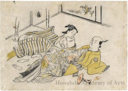Okumura Masanobu: An Amorous Advance - Honolulu Museum of Art