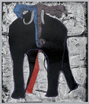 栗山茂: Elephant - ホノルル美術館
