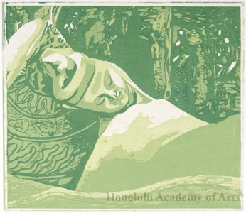 Shinagawa Takumi: Green Buddha - Honolulu Museum of Art