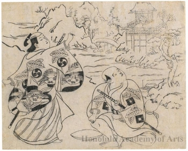 Unknown: Kabuki Scene - Honolulu Museum of Art