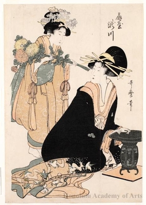 Kitagawa Utamaro: Ogiya Takikawa - Honolulu Museum of Art