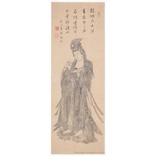 Unknown: Kannon with a Willow Twig - Honolulu Museum of Art