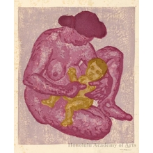 Kitaoka Fumio: Mother and child - Honolulu Museum of Art