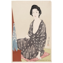 Hashiguchi Goyo: Summer Kimono - Honolulu Museum of Art