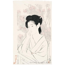 Hashiguchi Goyo: Woman At Hot Spring Inn - Honolulu Museum of Art