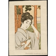 Hashiguchi Goyo: A Flower for Her Hair - Honolulu Museum of Art