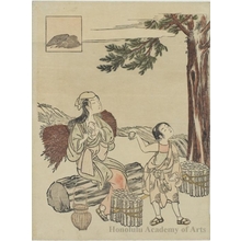 Suzuki Harunobu: Sotoba - Honolulu Museum of Art