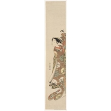 Suzuki Harunobu: A Female Puppeteer - Honolulu Museum of Art