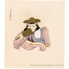 Kawase Hasui: Karako Ningyö (Chinese Doll) - Honolulu Museum of Art