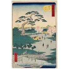 Utagawa Hiroshige II: Picnickers Under Pine Tree - Honolulu Museum of Art