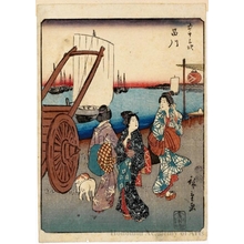 Utagawa Hiroshige: Shinagawa (Station #2) - Honolulu Museum of Art