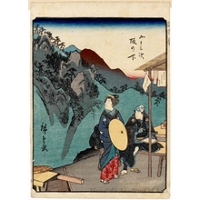 Utagawa Hiroshige: Sakanoshita (Station # 49) - Honolulu Museum of Art