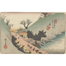Utagawa Hiroshige: Annaka - Honolulu Museum of Art