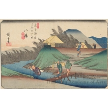 Utagawa Hiroshige: Yawata - Honolulu Museum of Art