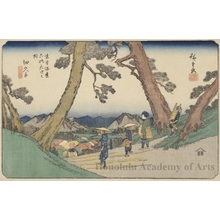 Utagawa Hiroshige: Hosokute - Honolulu Museum of Art