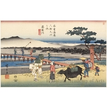 Utagawa Hiroshige: Echigawa - Honolulu Museum of Art