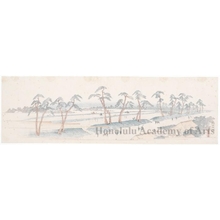 Utagawa Hiroshige: Takada Riding Grounds - Honolulu Museum of Art