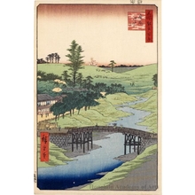 歌川広重: Furukawa River,Hiroo - ホノルル美術館