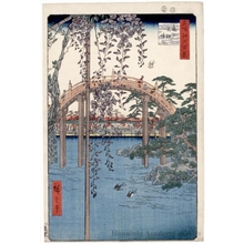 Utagawa Hiroshige: Inside Kameido Tenjin Shrine - Honolulu Museum of Art