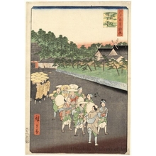 Utagawa Hiroshige: Shiba Shinmei Shrine and Zöjöji Temple - Honolulu Museum of Art