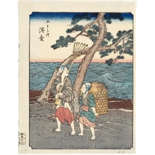 Utagawa Hiroshige: Hamamatsu (Station#30) - Honolulu Museum of Art