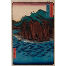 Utagawa Hiroshige: Echigo Province, Oyashirazu - Honolulu Museum of Art
