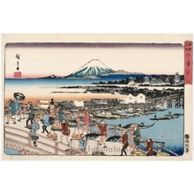 Utagawa Hiroshige: Nihonbashi Bridge - Honolulu Museum of Art