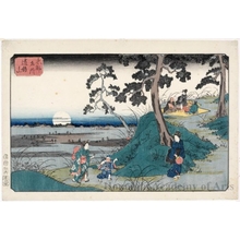 Japanese Print "Mt. Dökan" by Utagawa Hiroshige, 歌川広重 (Utagawa Hiroshige)