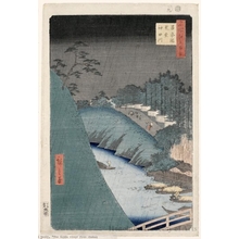 Utagawa Hiroshige: Seidö and Kanda River from Shöhei Bridge - Honolulu Museum of Art