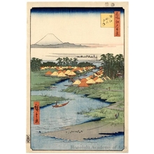 Utagawa Hiroshige: Horie and Nekozane - Honolulu Museum of Art