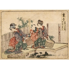 Katsushika Hokusai: Kuwana 3 ri and 8 chö to Yokkaichi - Honolulu Museum of Art