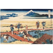 Katsushika Hokusai: Nakahara in Söshü - Honolulu Museum of Art