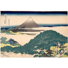 Katsushika Hokusai: The Cushion-Pine at Aoyama, Edo - Honolulu Museum of Art