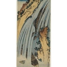 Katsushika Hokusai: Carp in a Waterfall - Honolulu Museum of Art