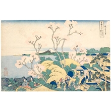 Katsushika Hokusai: Fuji from Goten-yama, at Shinagawa on the Tokaido - Honolulu Museum of Art