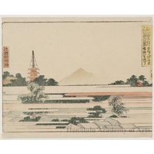 Katsushika Hokusai: Chiryü 1ri 30chö to Narumi - Honolulu Museum of Art
