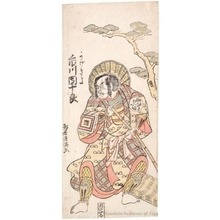 鳥居清満: Ichikawa Danjürö IV as Kagekiyo - ホノルル美術館