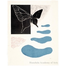 Onchi Koshiro: Poem No. 8: Season of Butterflies - Honolulu Museum of Art