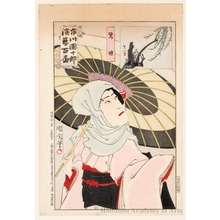 Toyohara Kunichika: Sagi Musume - Honolulu Museum of Art