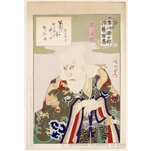 Toyohara Kunichika: Kiichi Högen - Honolulu Museum of Art