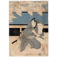 Japanese Print "Sawamura Chöjürö V as Takebe Genzö" by Utagawa Kunisada, 歌川国貞 (Utagawa Kunisada I (Toyokuni III))